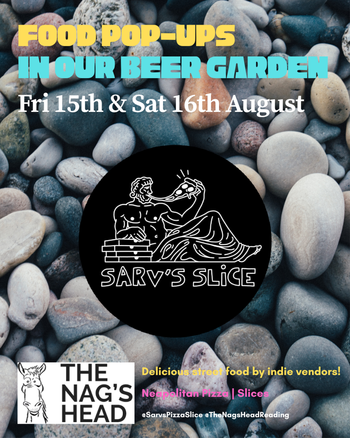 Food Pop-ups in our Beer Garden: Sarv's Slice